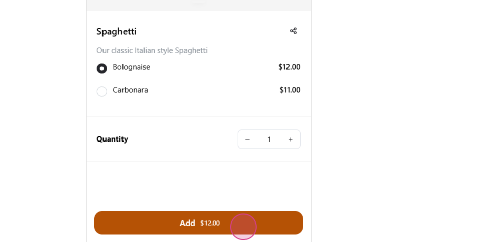 Create orders