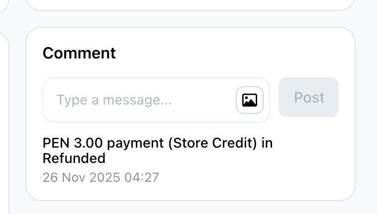 Store Credit Refunds