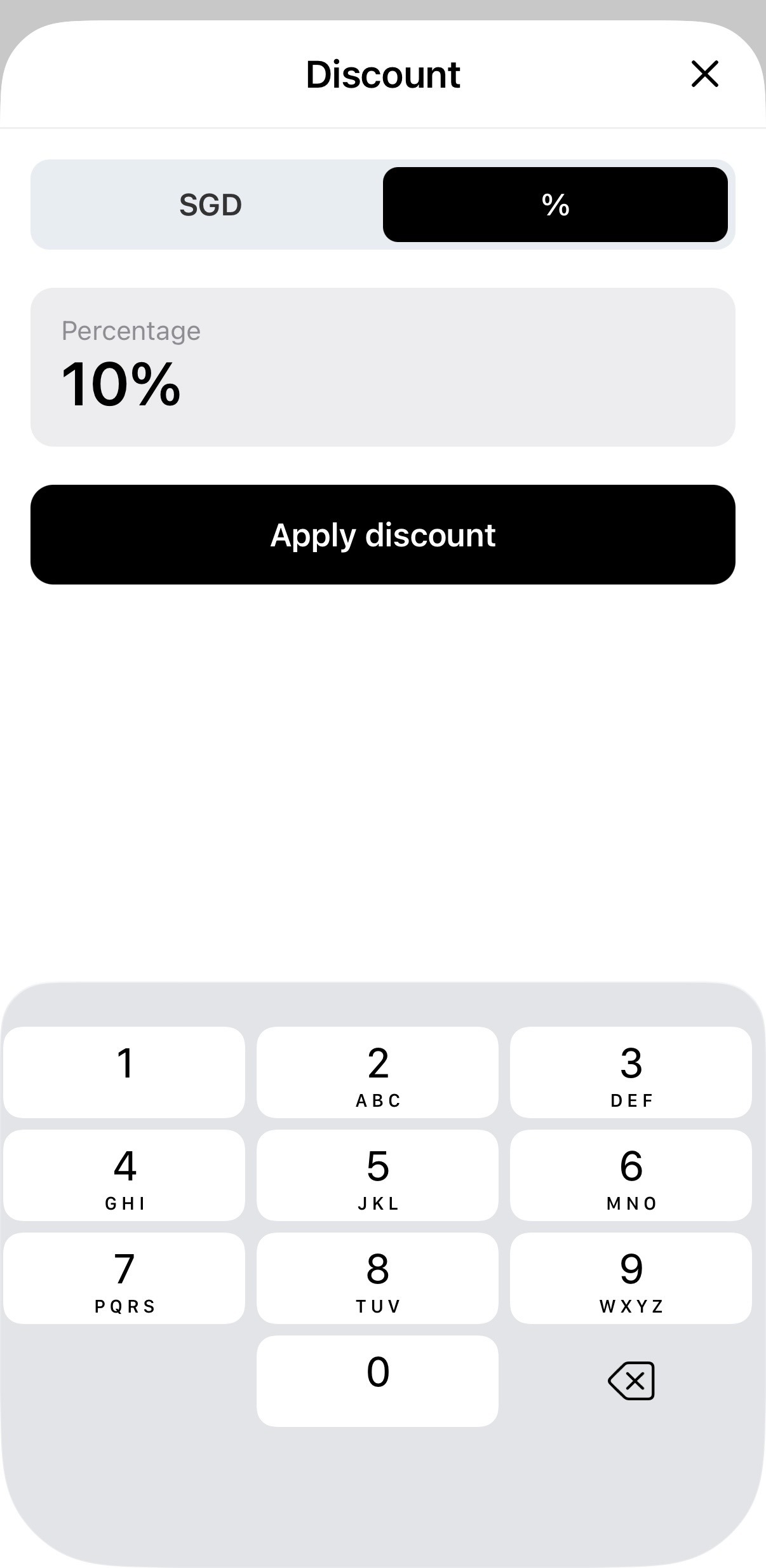 Create orders - Mobile POS App
