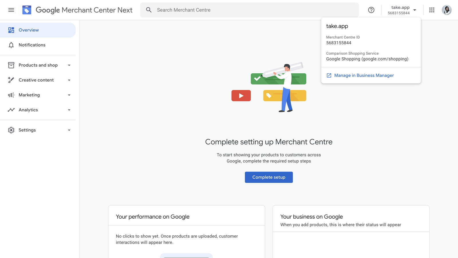 Google Merchant Center