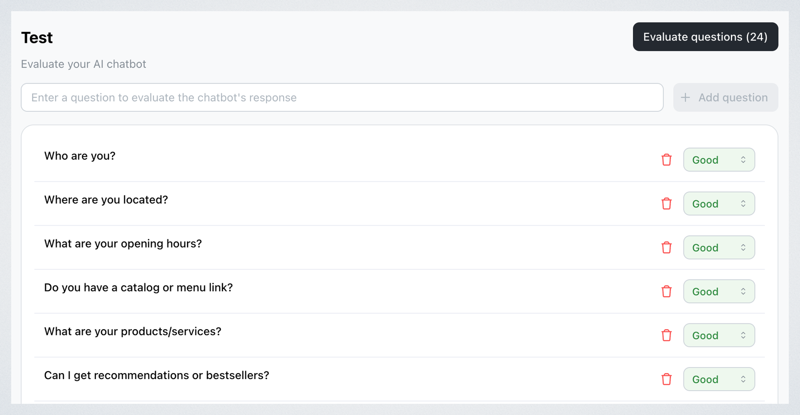 Chatbot (Beta)