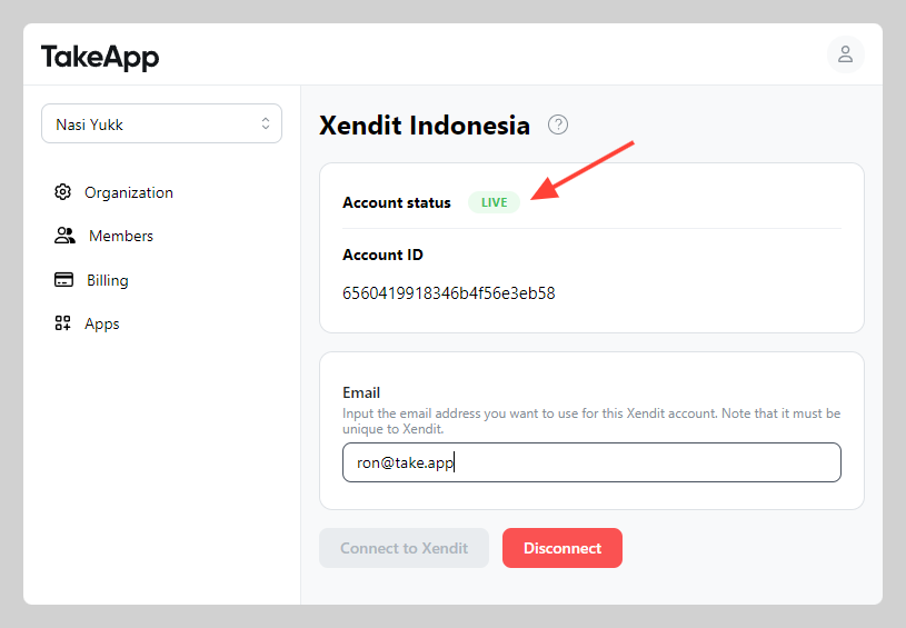 Xendit payment (Legacy)
