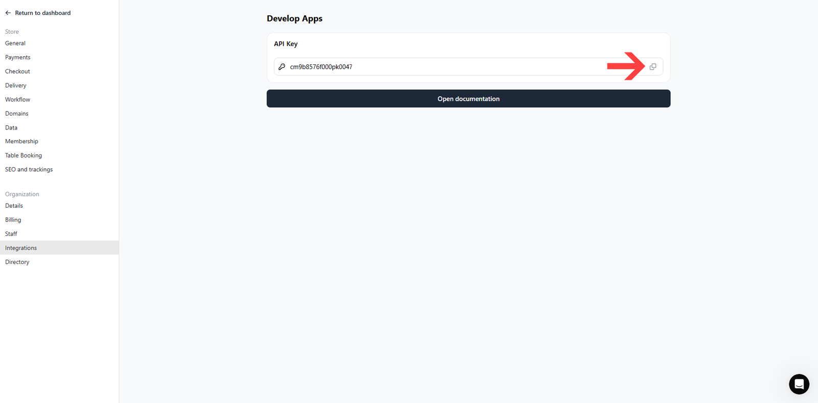 Connect your External App with the Take App API