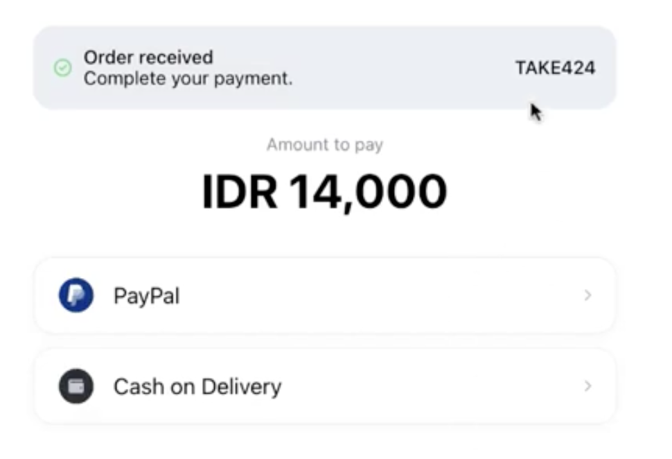 Limit Payment Methods for Delivery Type