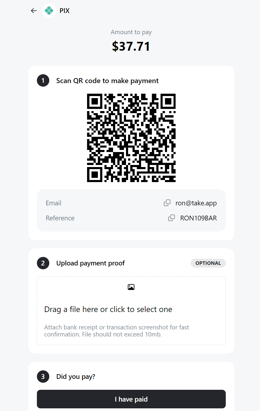 PIX Payment