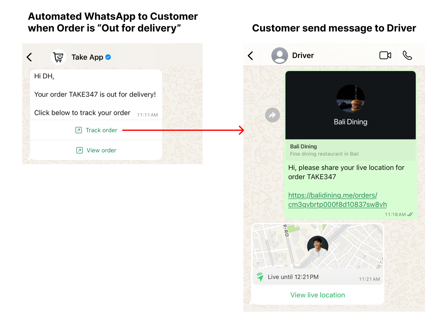 Order Fulfillment (Out for Delivery) - Send Automated WhatsApp to customer