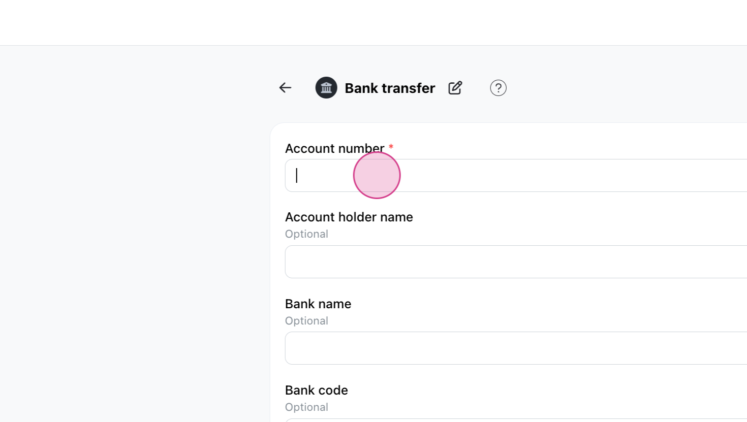 Add payment methods