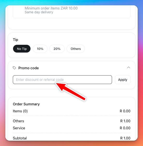 Referral Rewards - Referral Code and Link