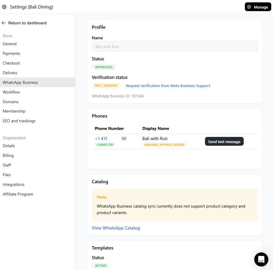 How to Set Up WhatsApp Business App Integration