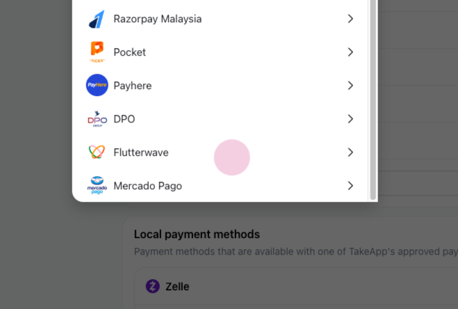 Flutterwave payment