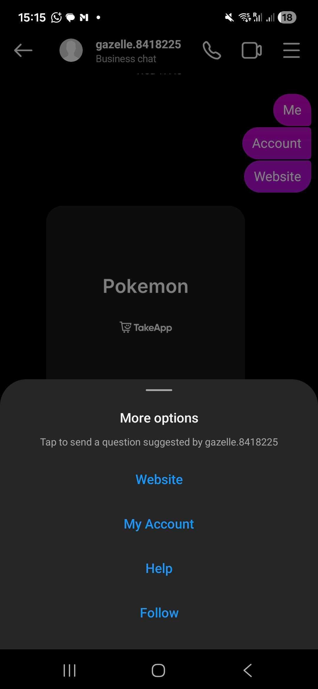 WhatsApp/Instagram Icebreakers and Shortcuts