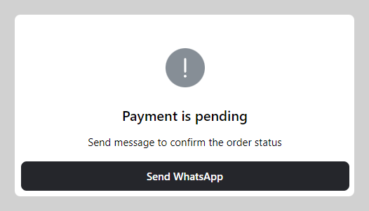 What is the difference between "I have paid" & "I will pay later" button on the payment page?