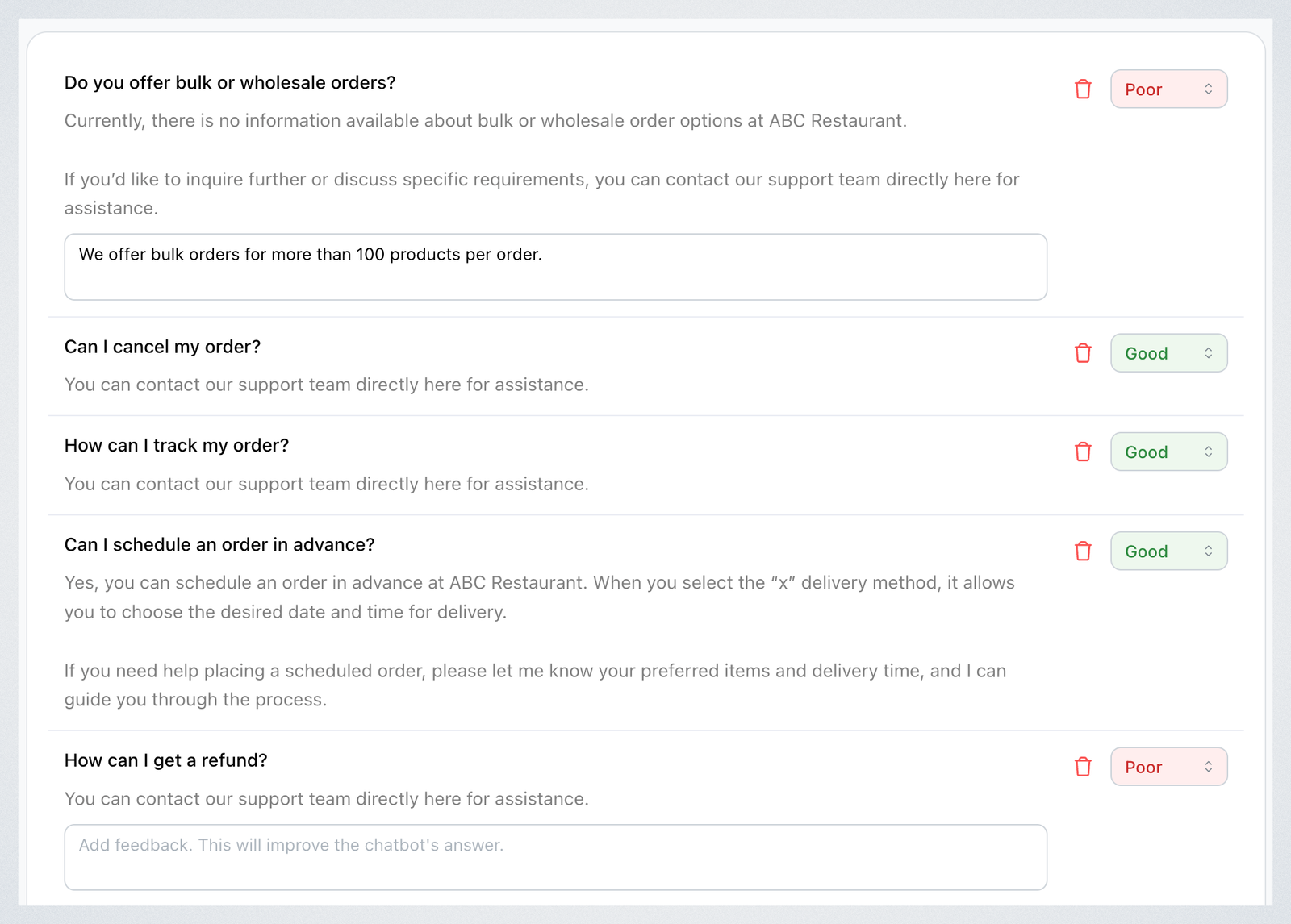 Chatbot (Beta)