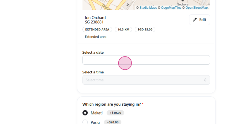 Create orders