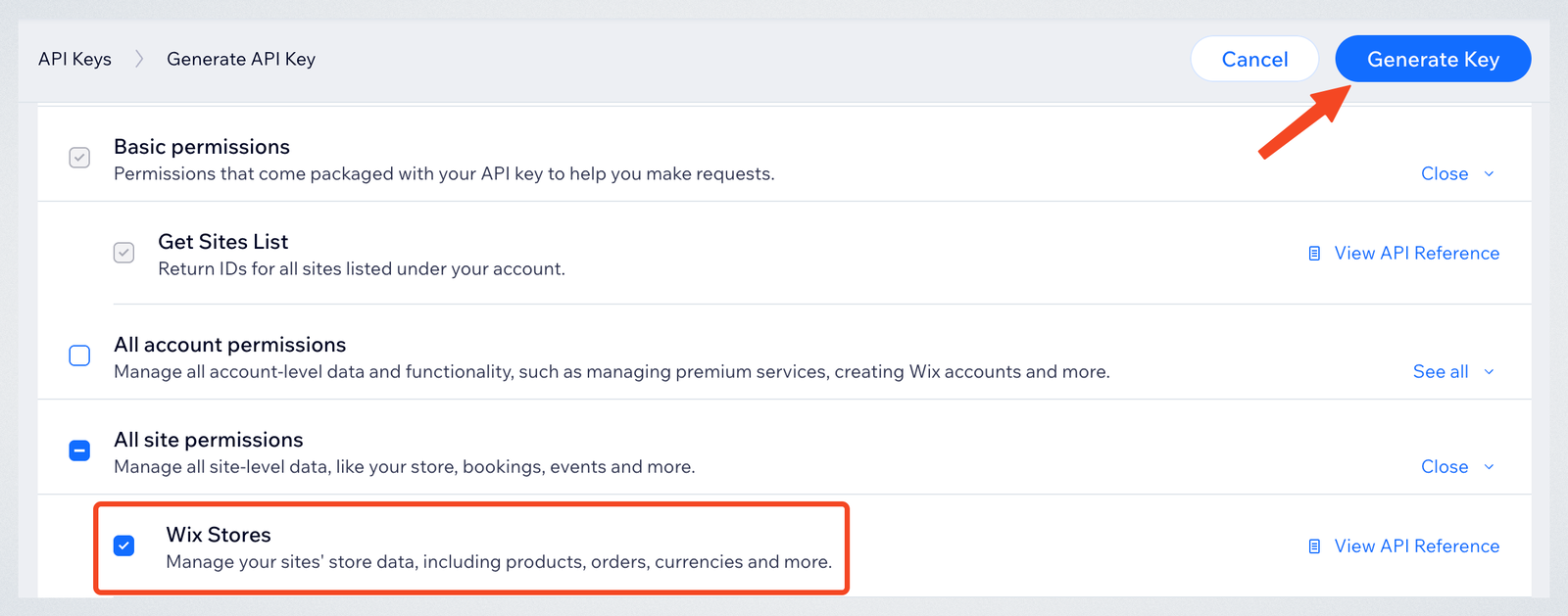 Wix Integration