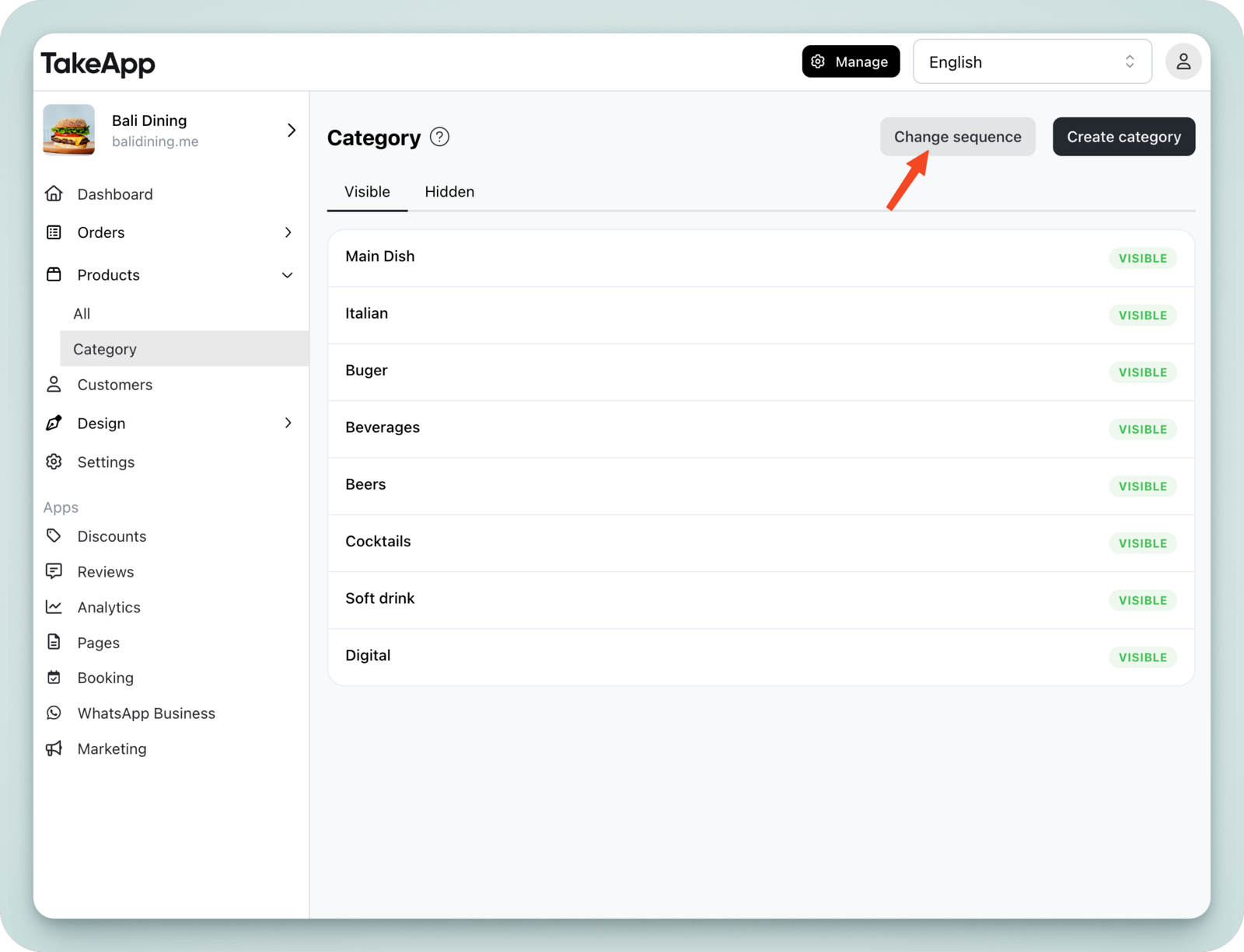 Add subcategory