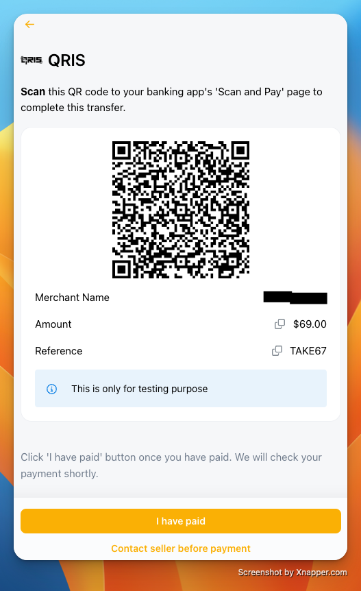 QRIS QR Payment