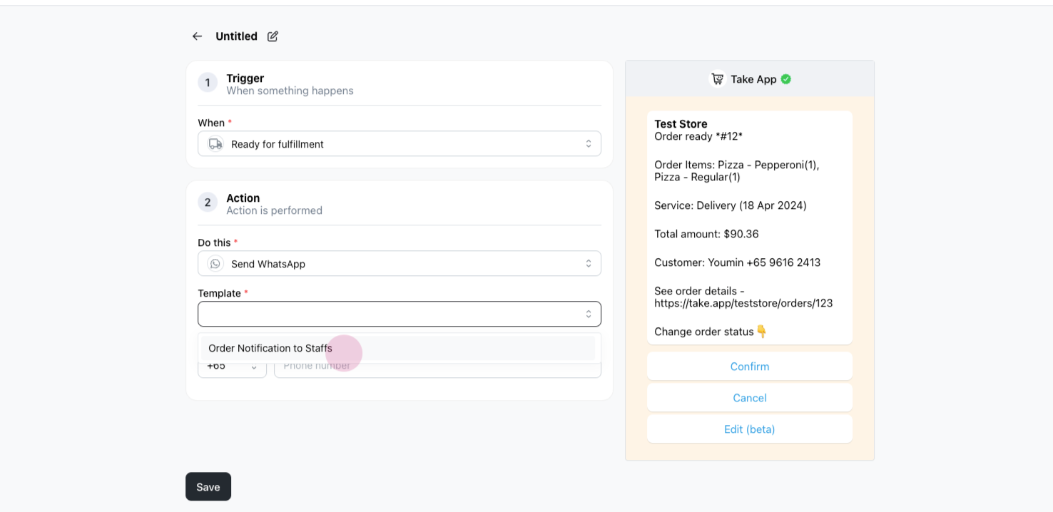 Fulfillment Workflow