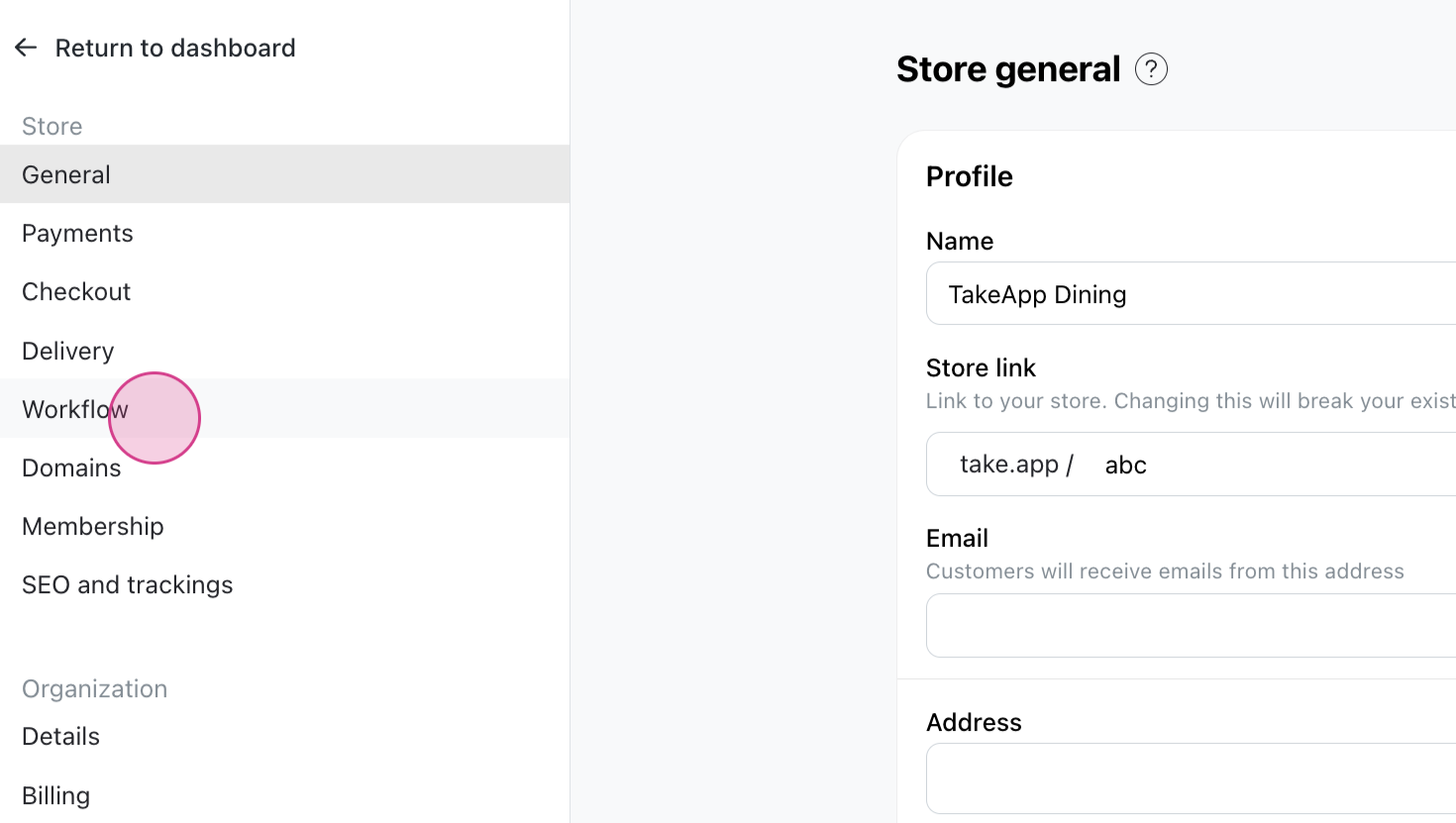Create Workflow