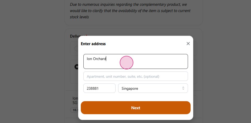 Create orders