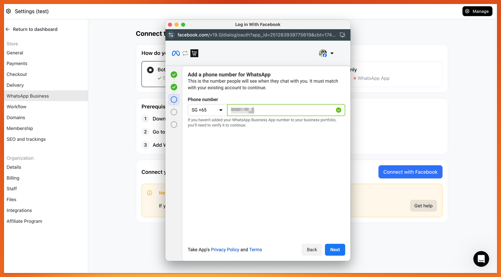 How to Set Up WhatsApp Business App Integration
