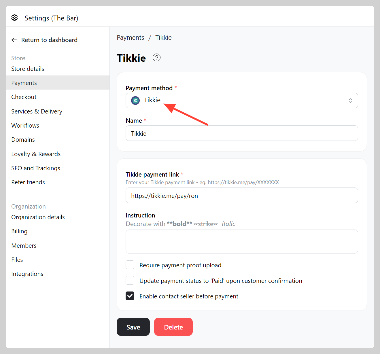 Tikkie Payment