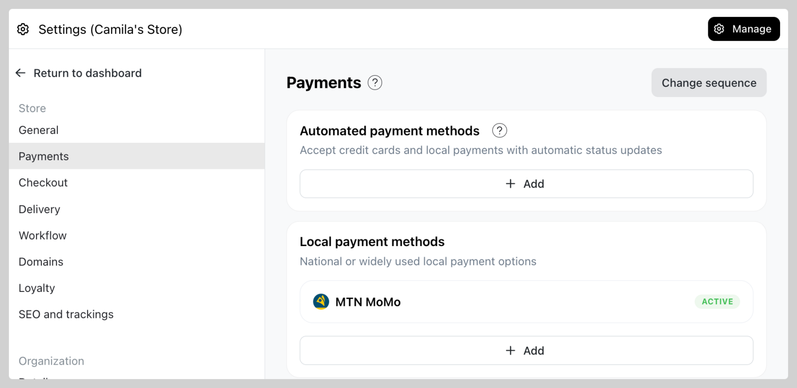 Local Payments