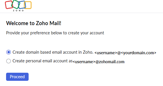 Create a domain-based email