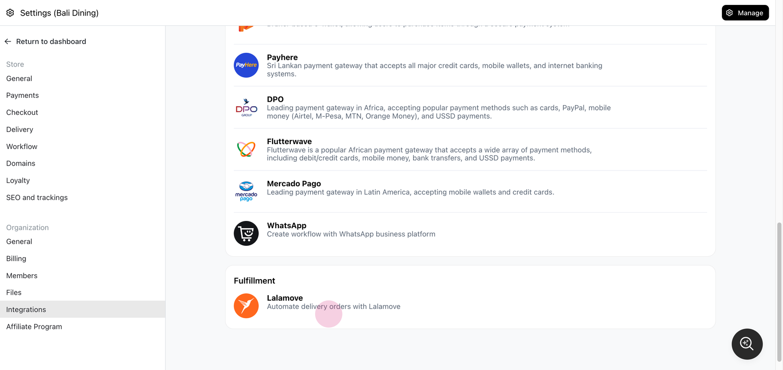 Lalamove Integration