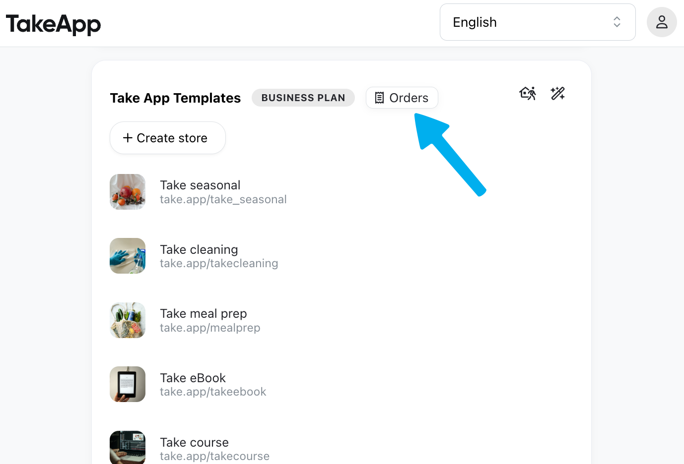 View orders across all your stores
