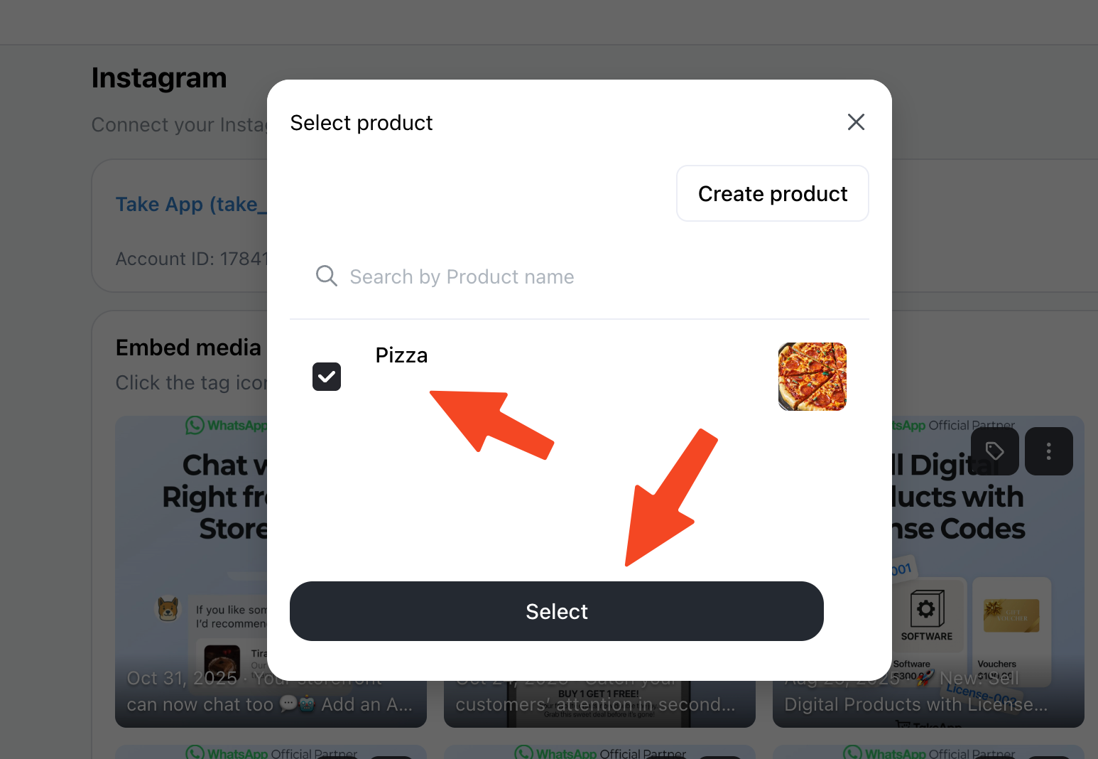 Instagram Business Integration