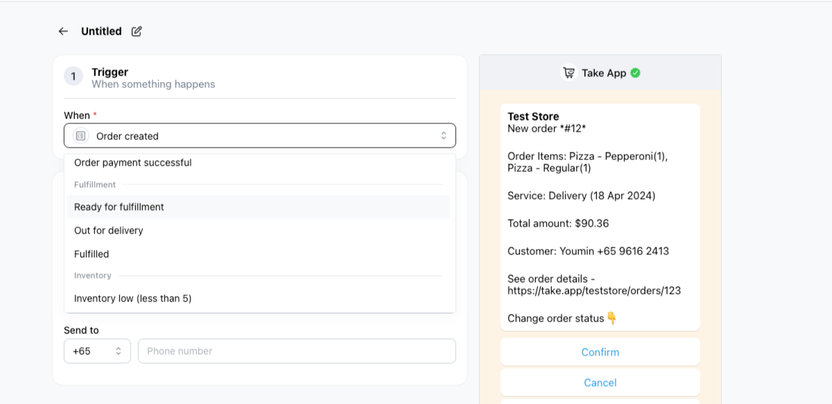 Fulfillment Workflow