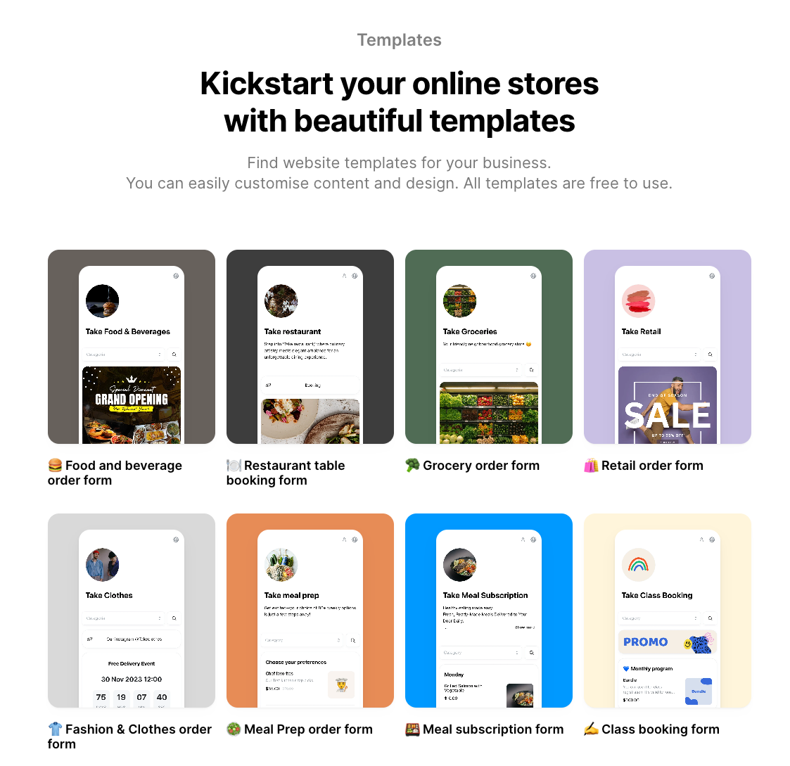 Templates