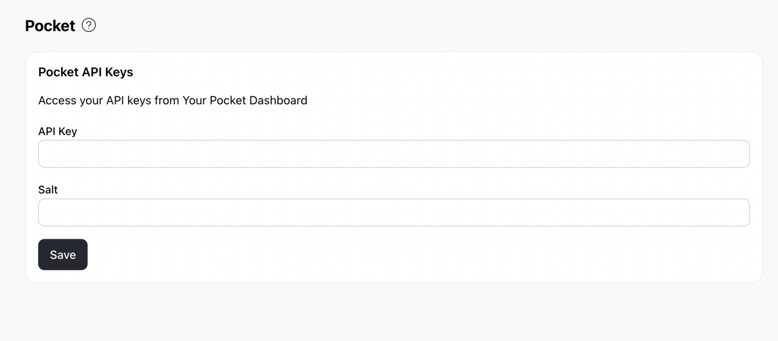 Pocket