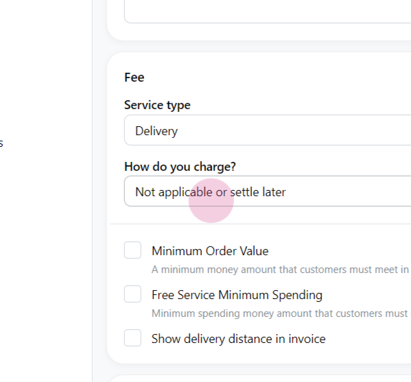 Flat fee delivery