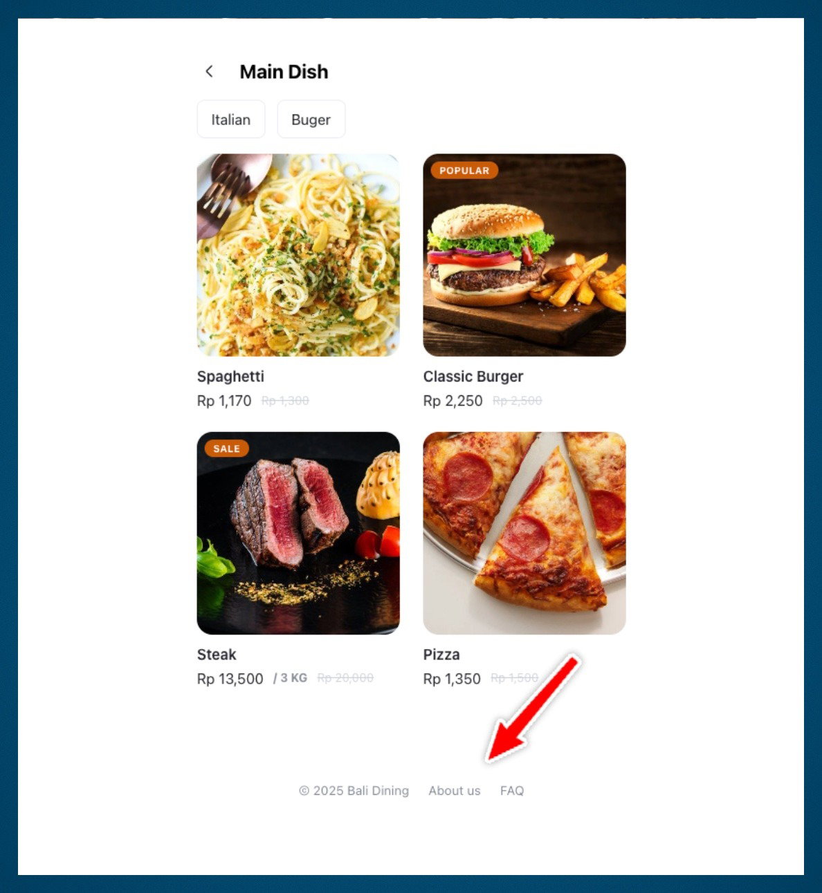 Custom Pages
