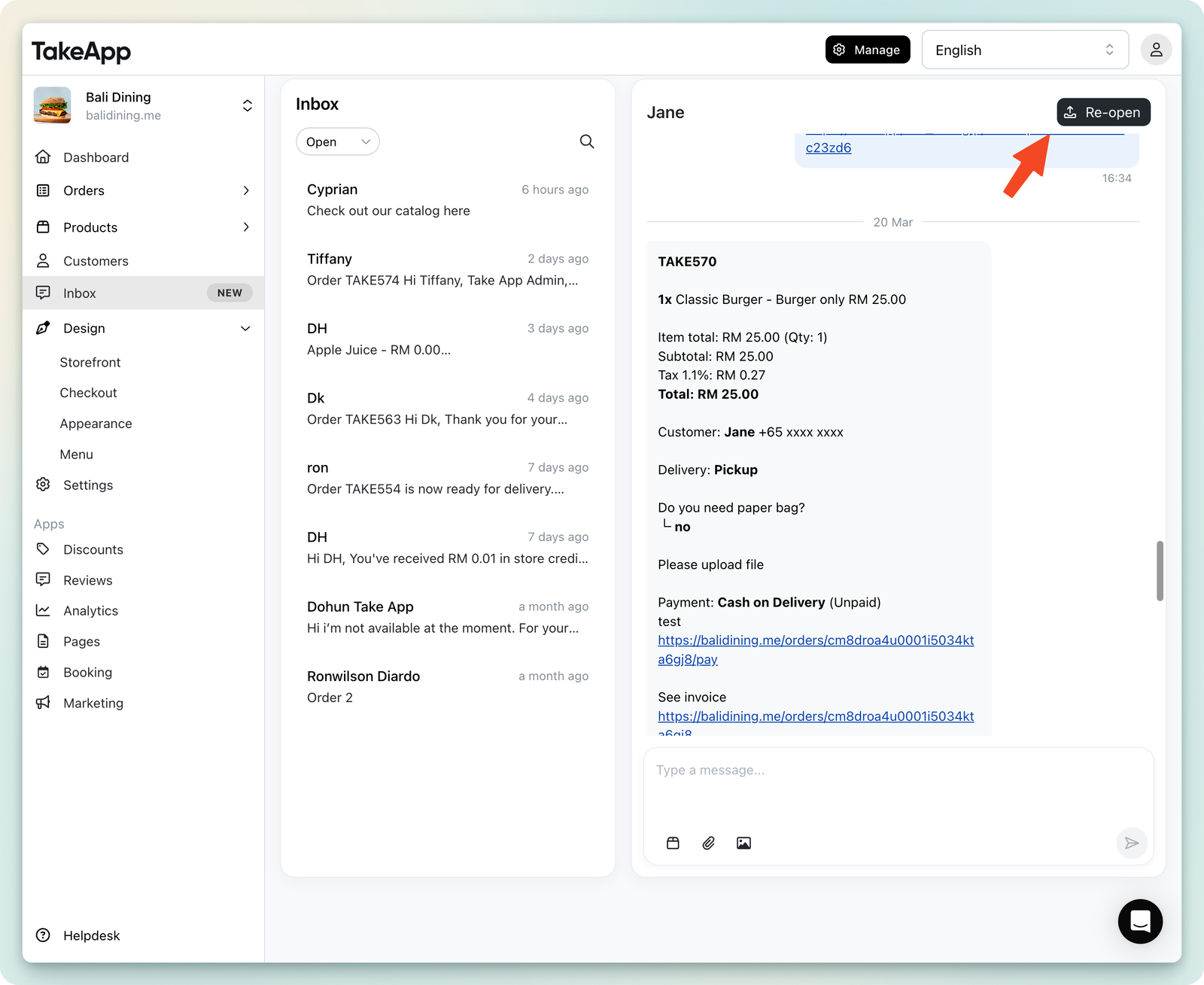 Manage WhatsApp Business Chat Inbox