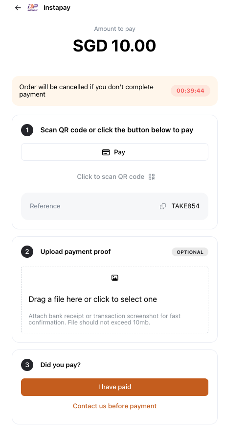 Payment recovery workflow