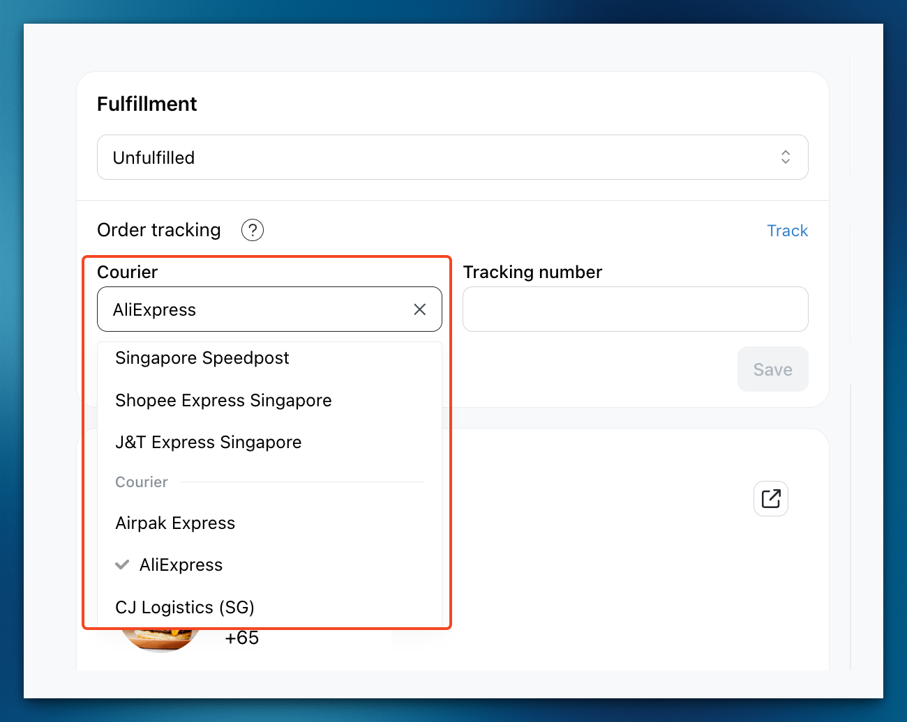 Delivery tracking
