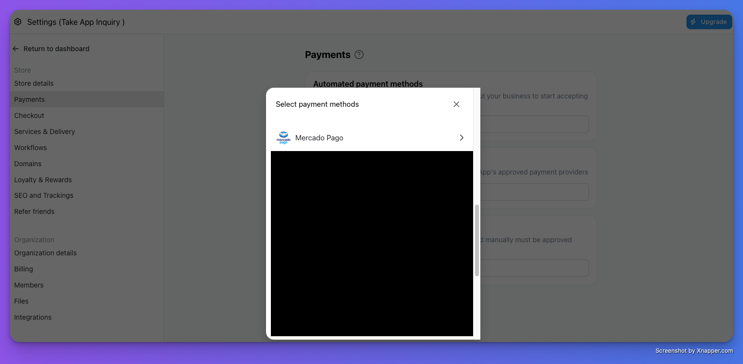 Mercado Pago (Link payment)