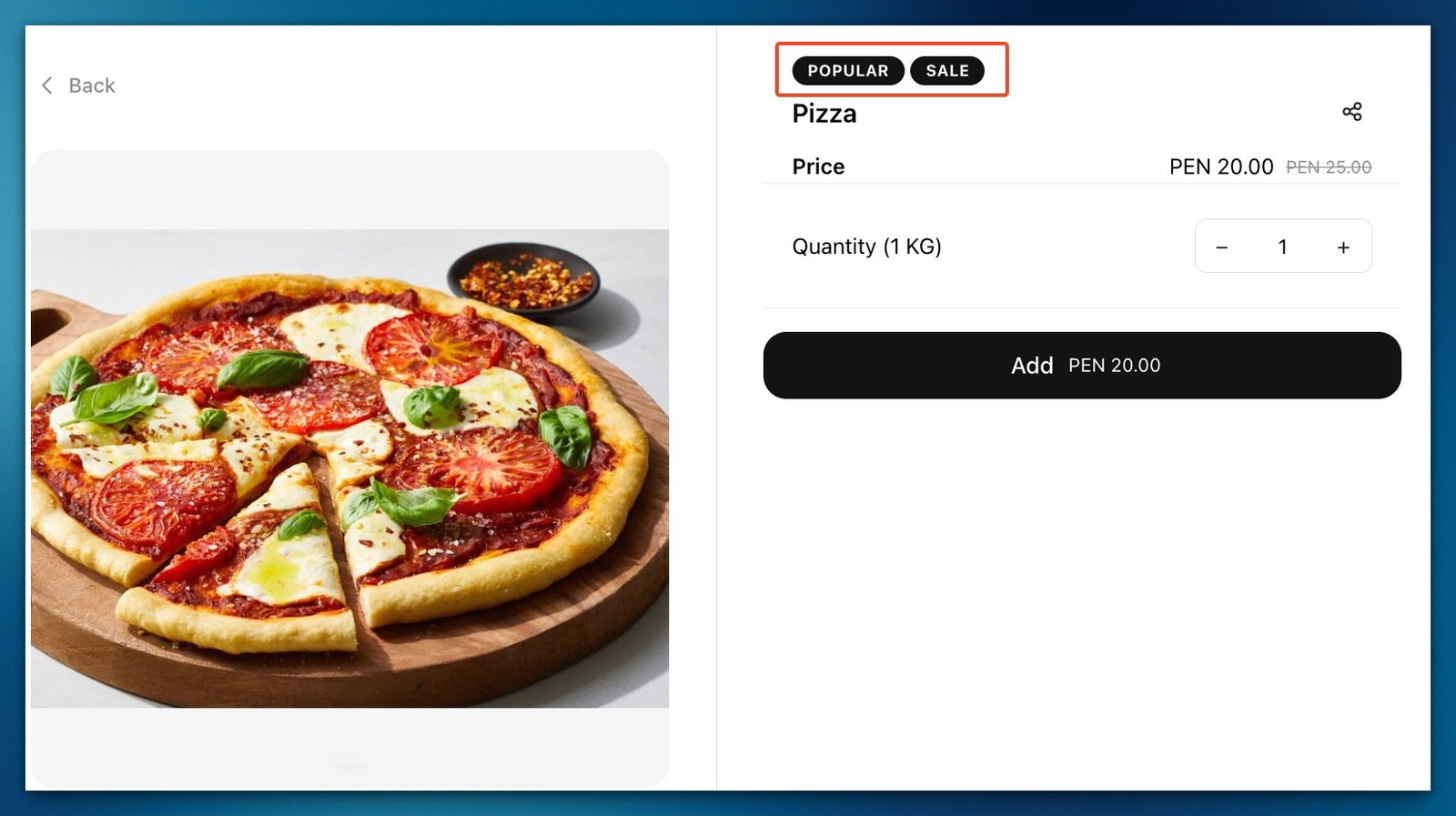 Add product tags
