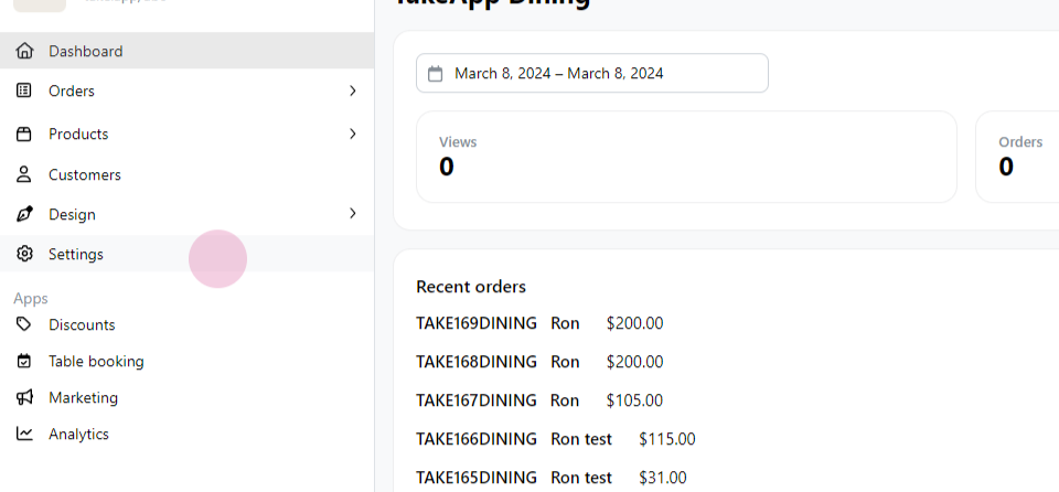 Delivery fee by distance