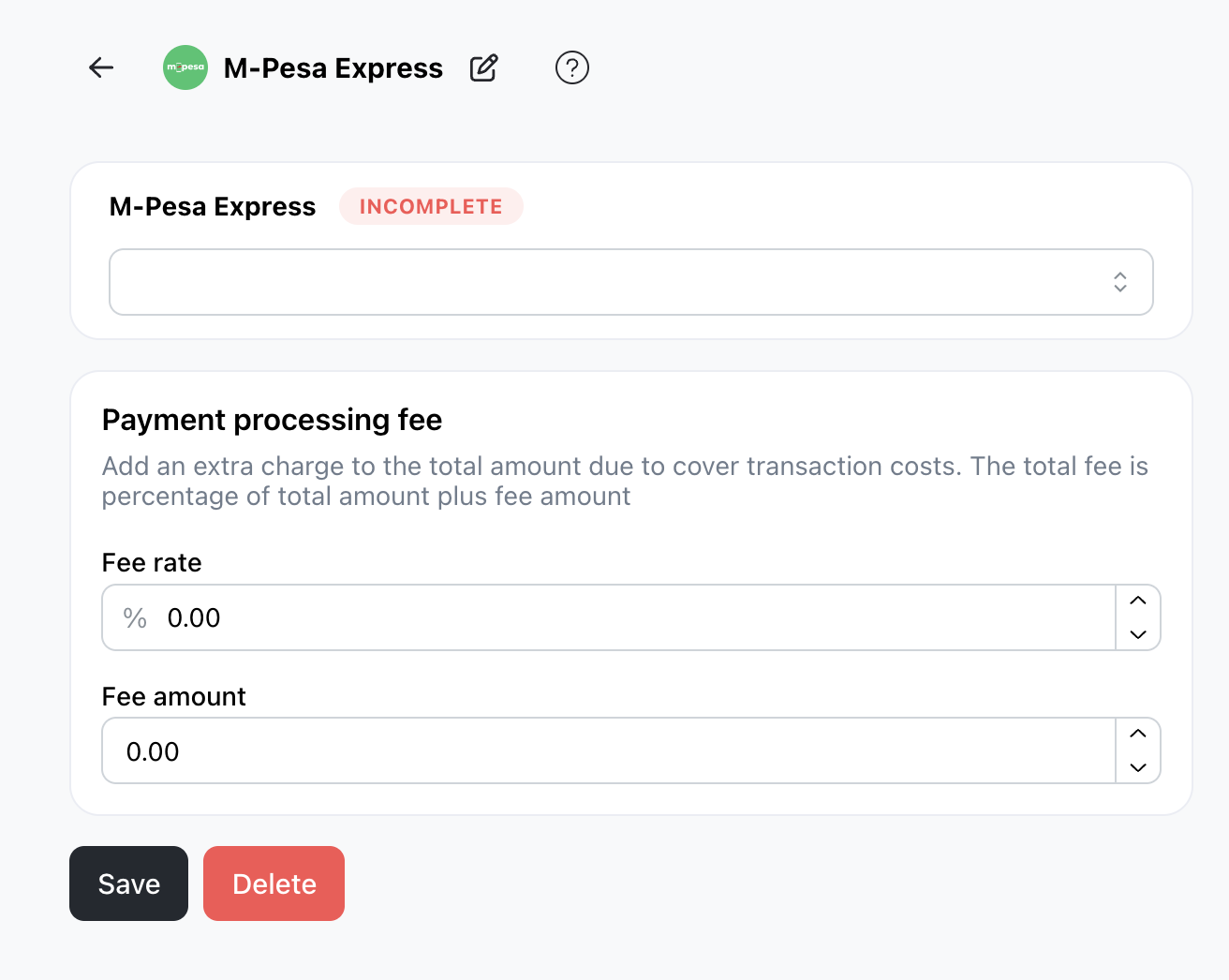 M-Pesa Express
