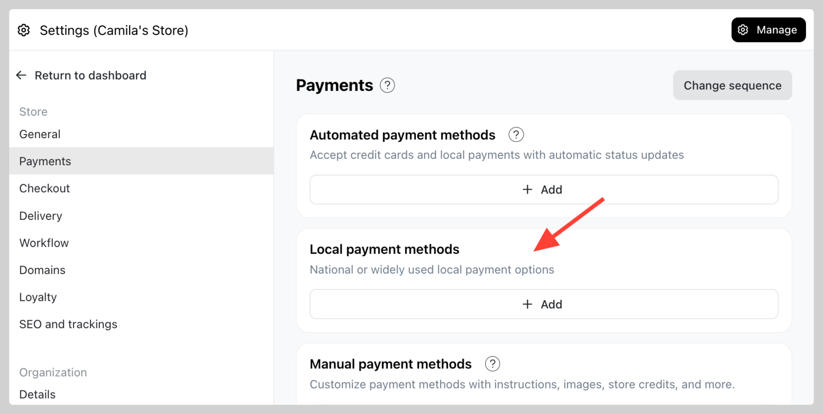 Local Payments