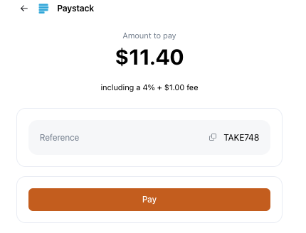 Payment Processing Fee