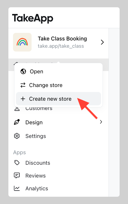 Create multiple stores