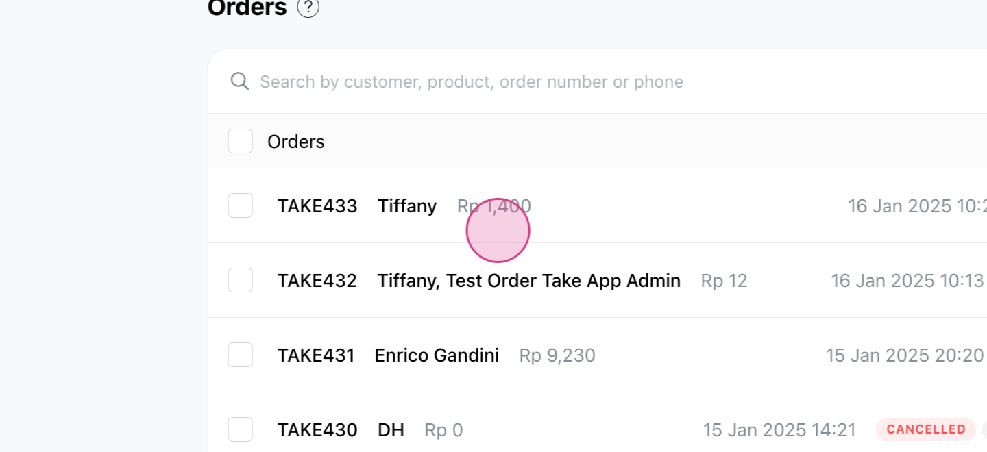 Edit Order Item Details