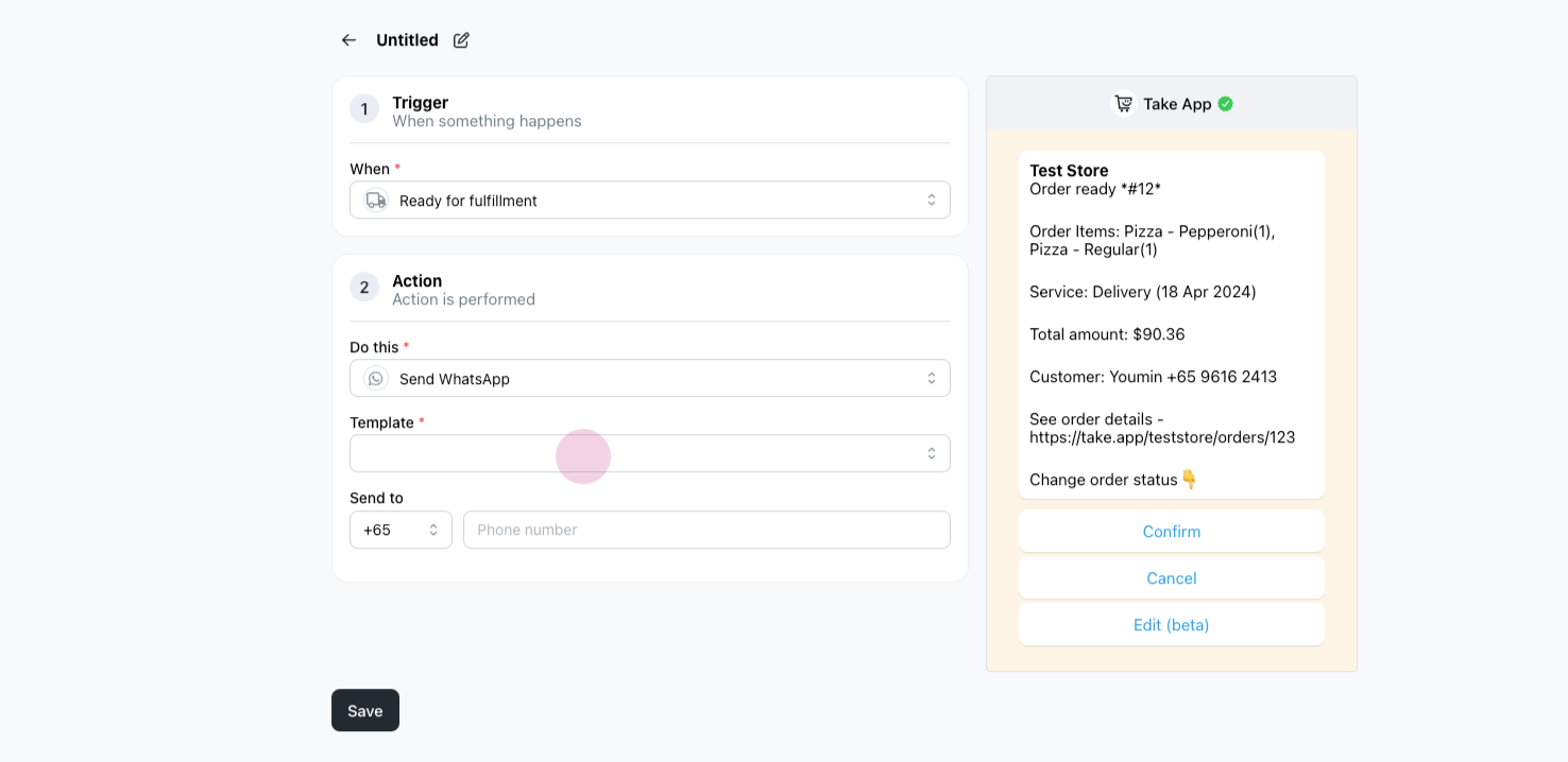 Fulfillment Workflow
