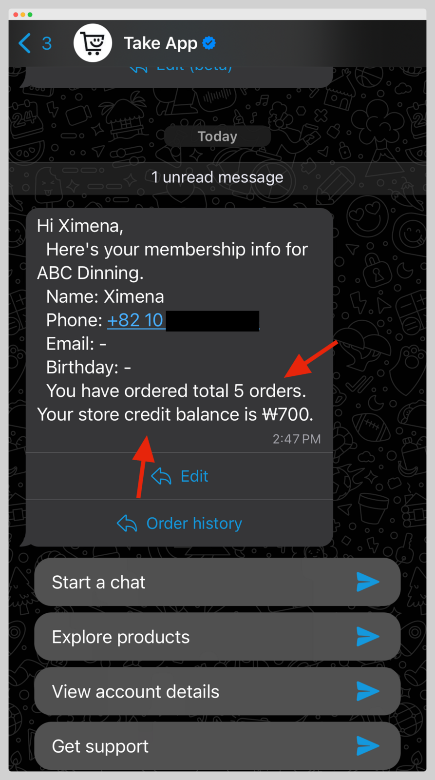 Membership login and approval (end-user)