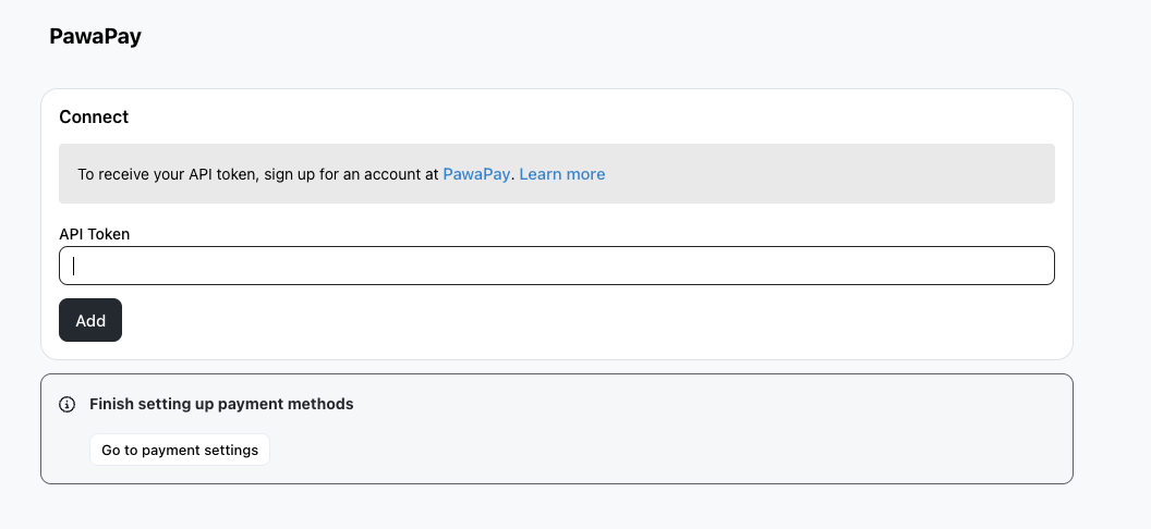 Pawapay Automated Payment Method